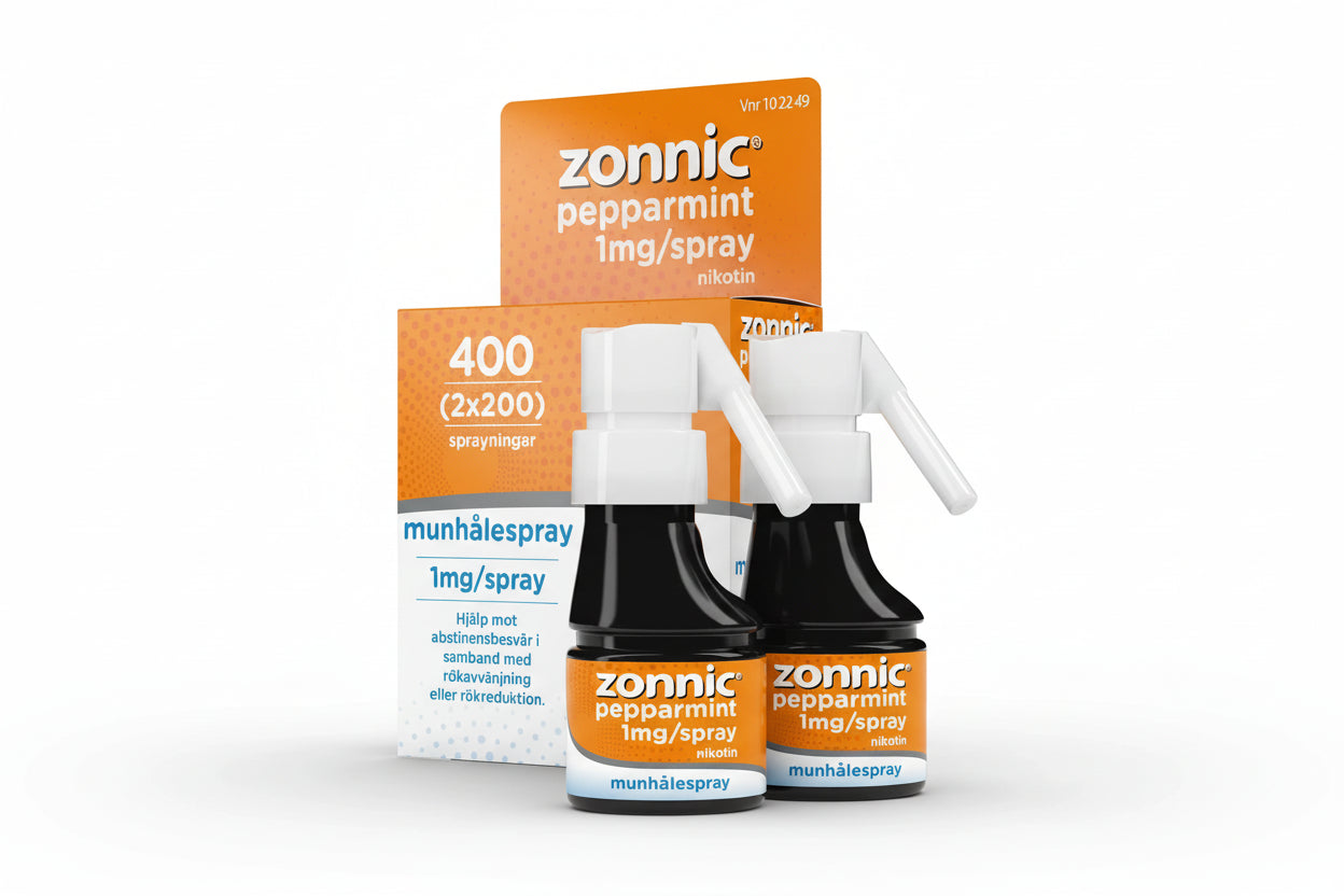 Zonnic Peppermint Oral Spray 1 mg/spray, 400 sprays