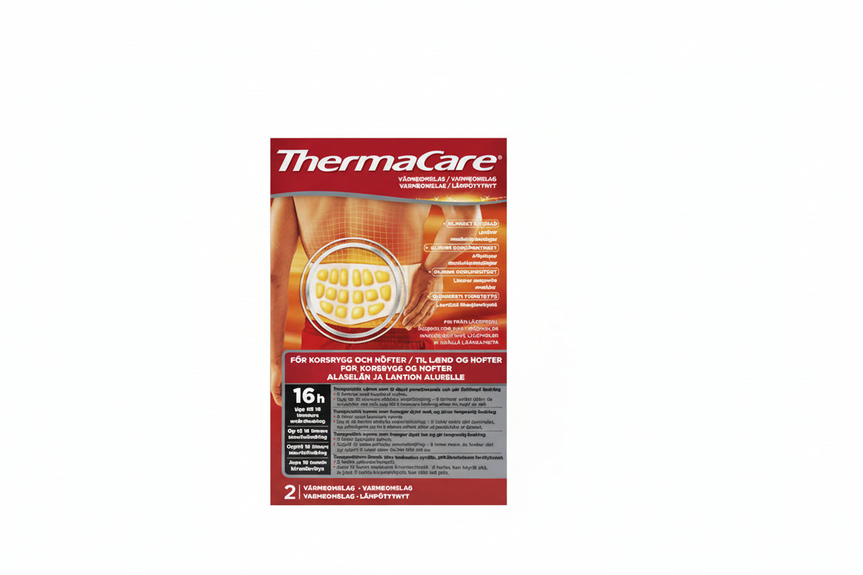 ThermaCare HeatWraps Lower Back & Hip, 2 pcs