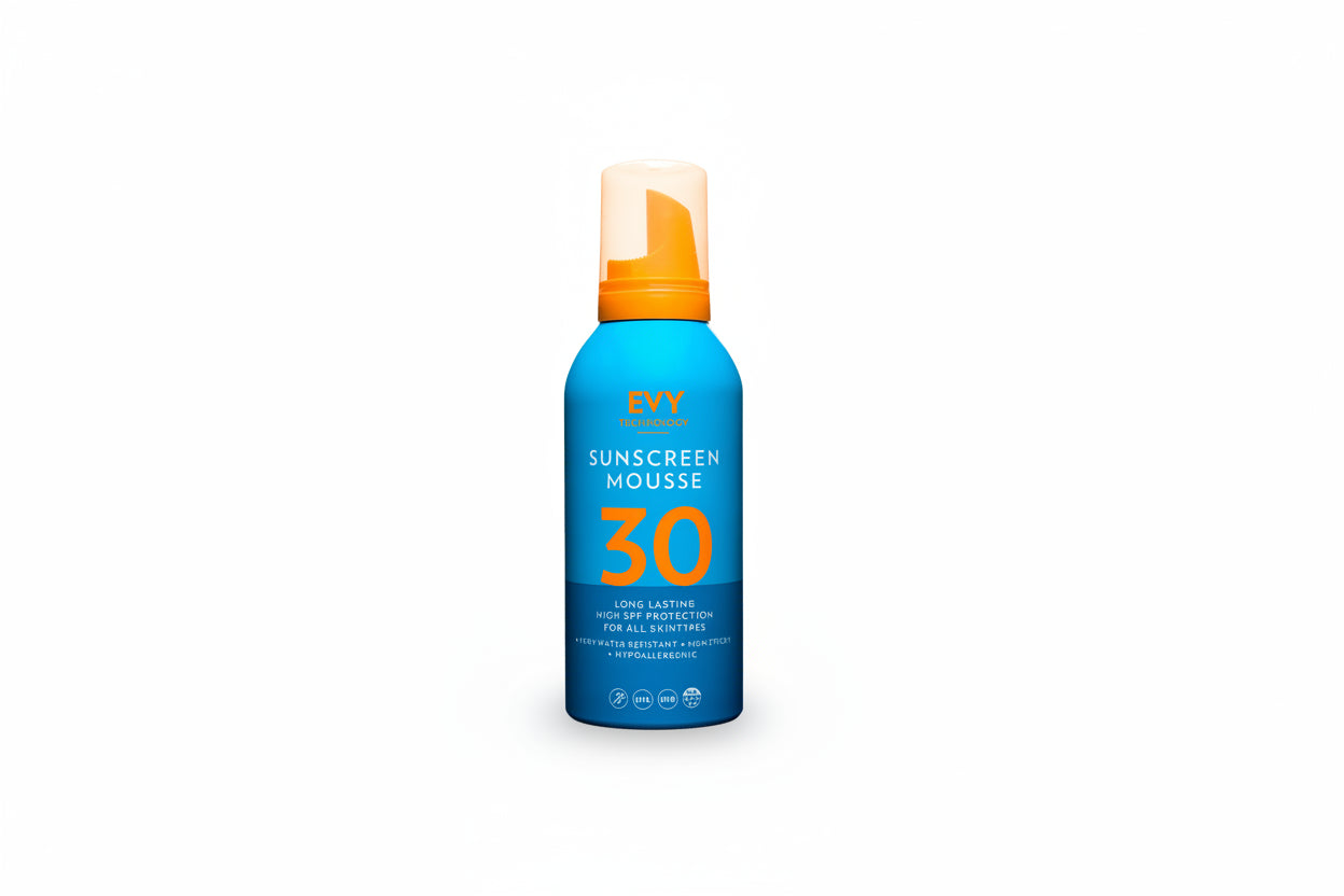 Evy Sunscreen Mousse SPF 30, 150 ml